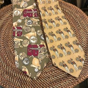 1' Classe Alviero Martini Dress Suit Neck Ties Silk